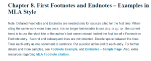 Footnotes and Endnotes