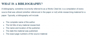 Guidelines on How to Write a Bibliography in MLA Style - A Research ...