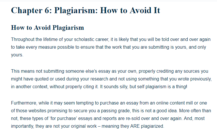 buy essay not plagiarized