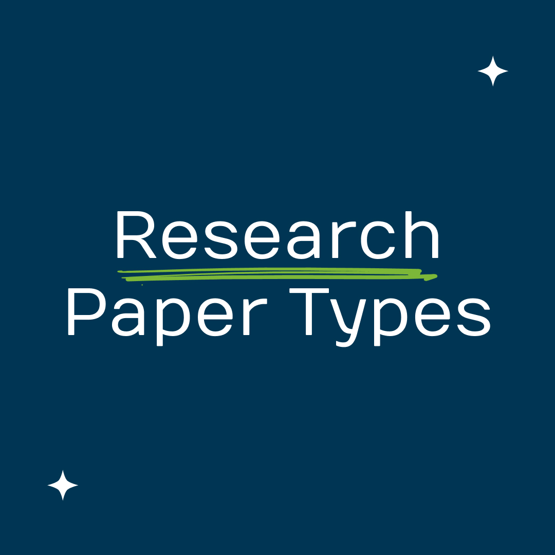 types of research paper formats